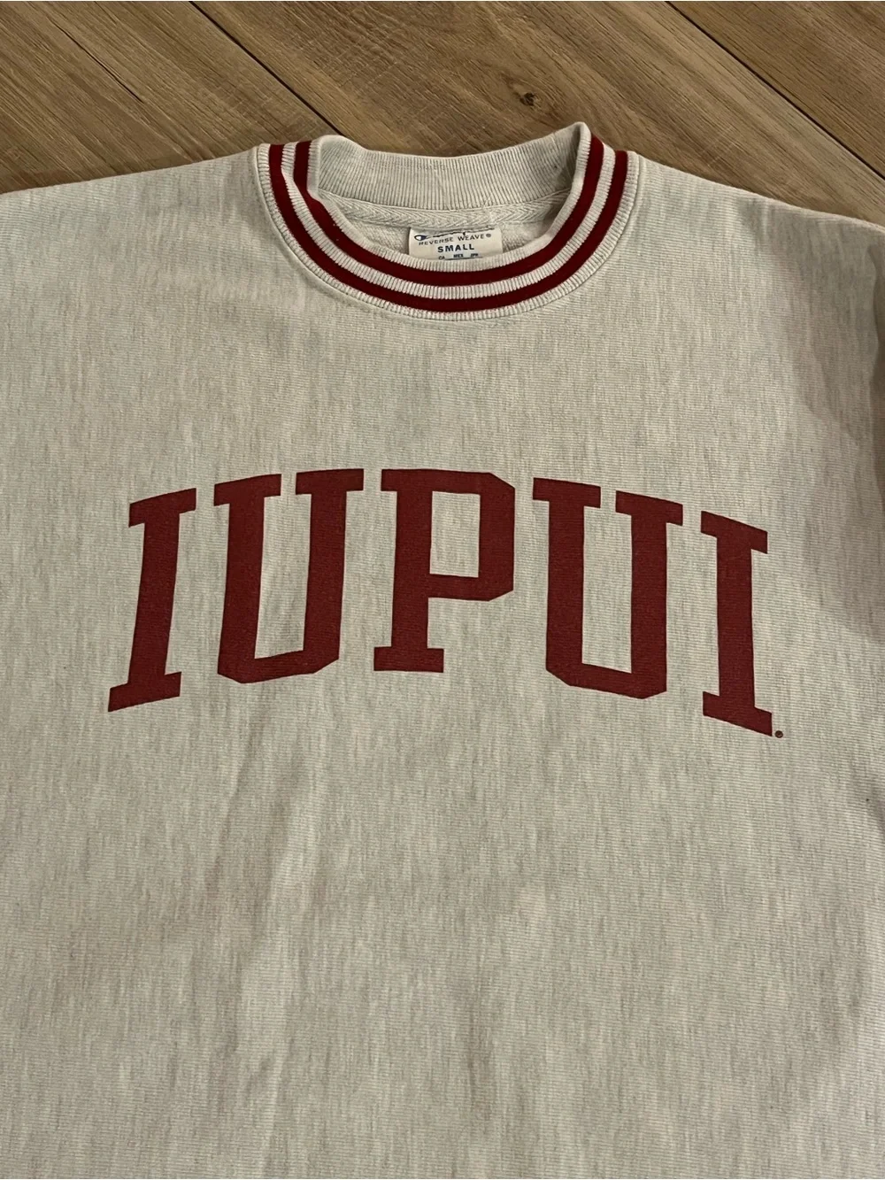 Vintage 90’s Champion Reverse Weave IUPUI Crewneck Sweatshirt Size: Small